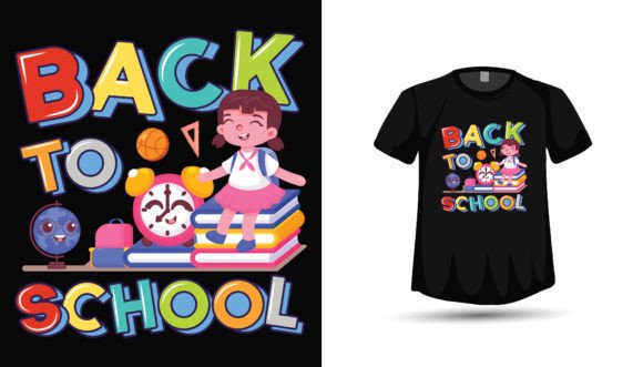 Back to School Free Tshirt Design: A Graphic Asset for Local Branding