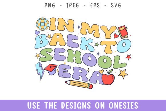 Back to School Groovy Graphics