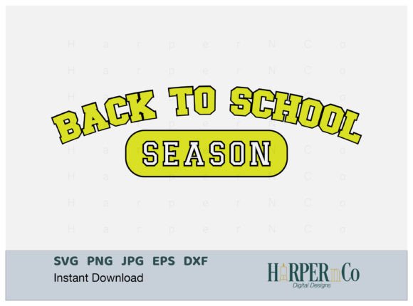 Back to School Season Graphics for Crafts