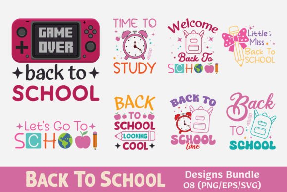 Back to School Sublimation Design Bundle: A Graphic Designer’s Take