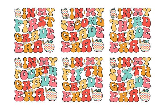 Back to School SVG Sublimation T-shirt Graphics for Crafts