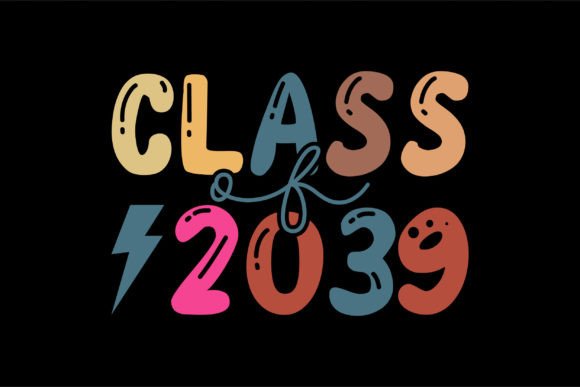Class of 2039 SVG Graphics for T-Shirt Designs