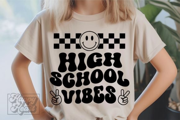 High School Vibes Graphics for Crafts