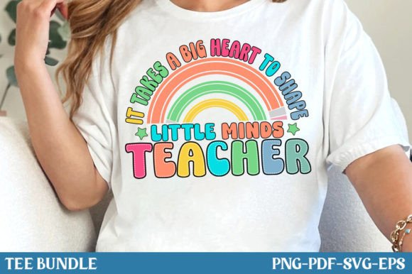 Little Minds Teacher Back to School PNG