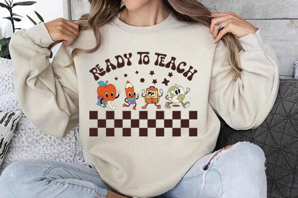 Ready to Teach Retro Back to School SVG