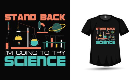 Science Back to School Tshirt Design