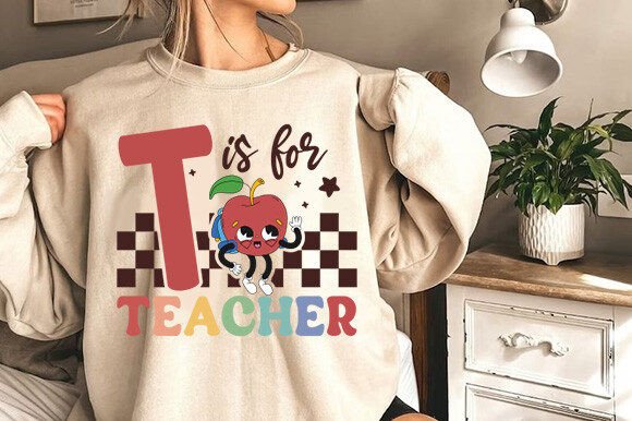 T is for Teacher Svg