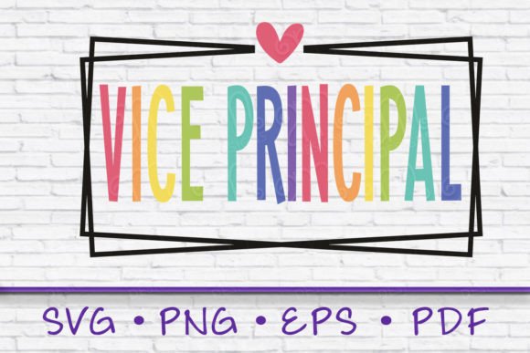 Vice Principal Svg, Back to School Graphics for Crafts