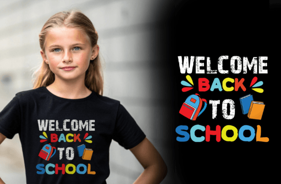 Welcome Back to School Graphic T Shirt