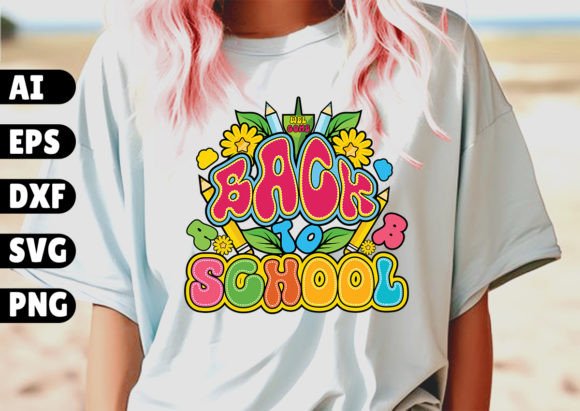 Welcome Back to School SVG T-Shirt Design